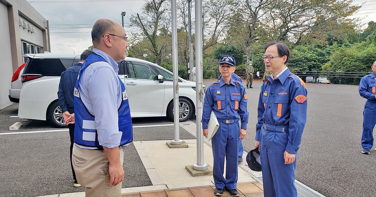 令和6年度大分県・豊肥地区総合防災訓練』参加（協力）報告 | JUIDA