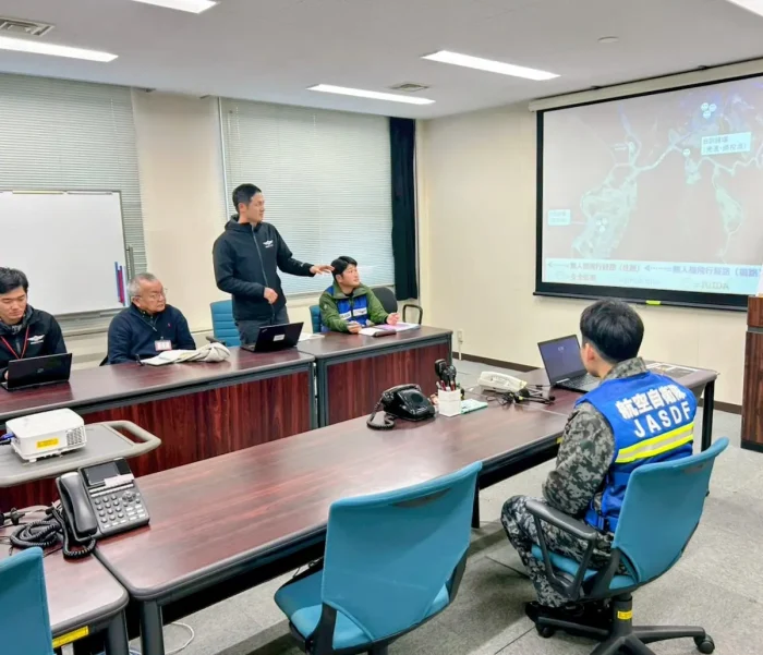 航空自衛隊 1警戒隊との訓練イメージ1