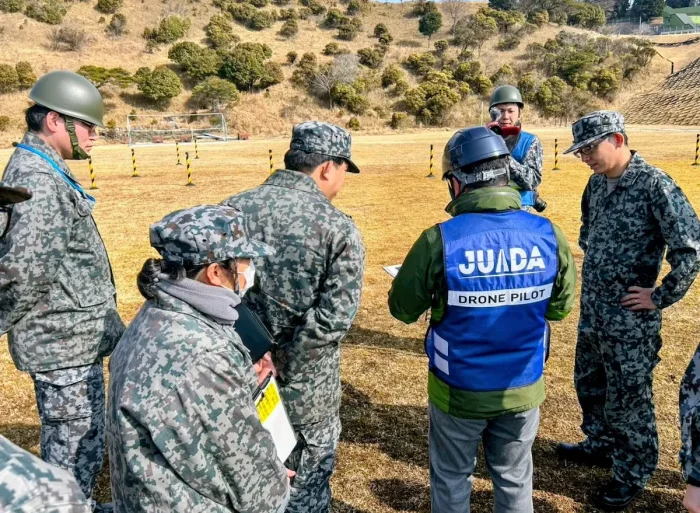 航空自衛隊 1警戒隊との訓練イメージ2