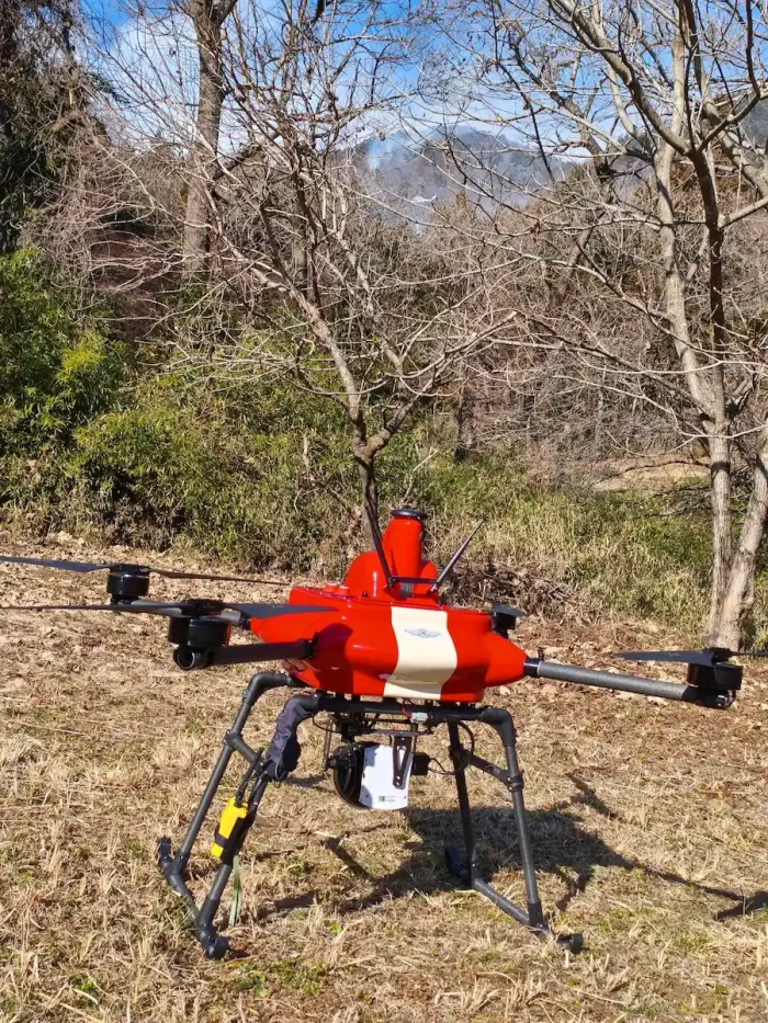 山梨県扇山林野火災対応イメージ1