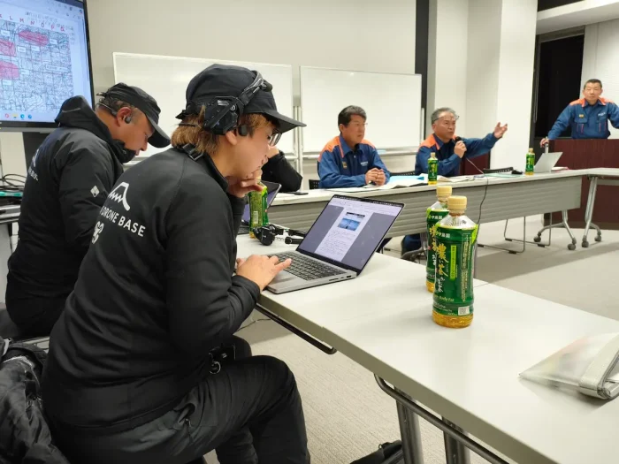 山梨県扇山林野火災対応イメージ2